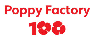 Poppy Factory 100 logo